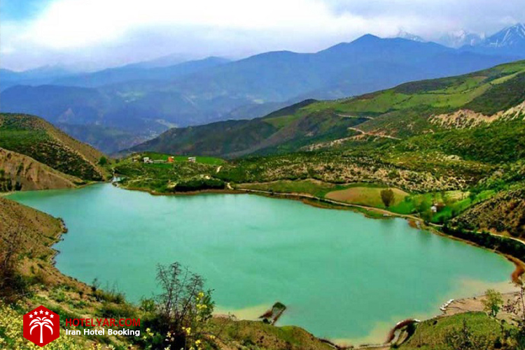 دریاچه ولشت از جاهای دیدنی چالوس