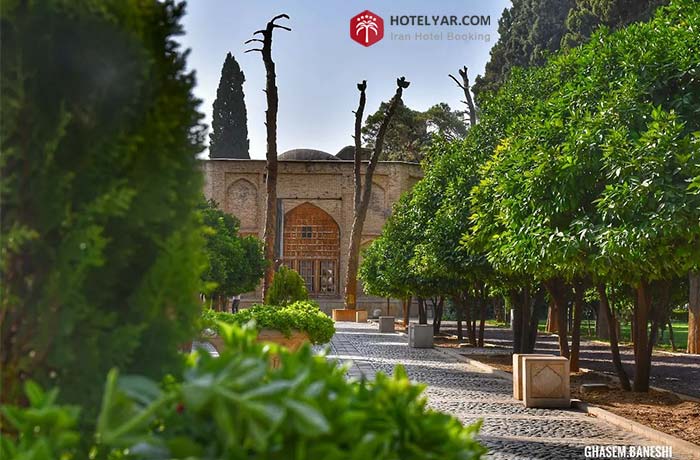 باغ جهان نما شیراز زمان سفر