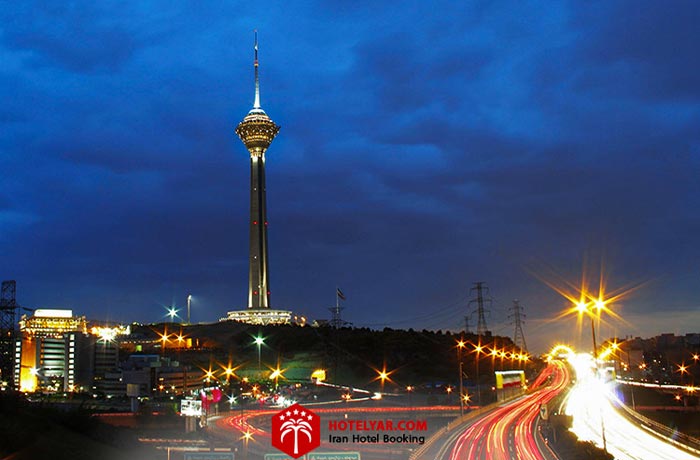 بخش های مختلف برج میلاد تهران