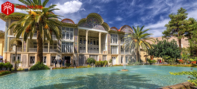 باغ زیبای ارم در شهر شیراز