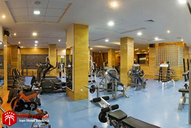 سالن های ورزشی هتل چمران شیراز با امکانات مجهز