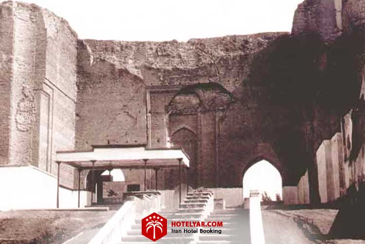 تصویر قدیمی از ارگ علیشاه تبریز