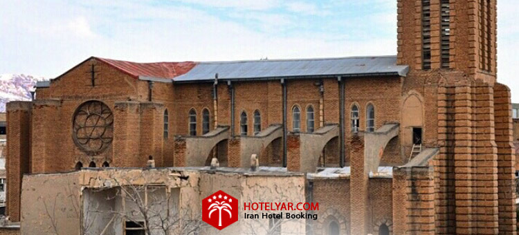 کلیسا کاتولیک ها تبریز ار بزرگ ترین کلیساهای ایران