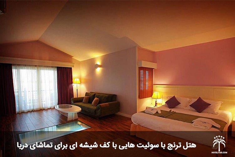 تصویر داخل سوئیت هتل ترنج کیش